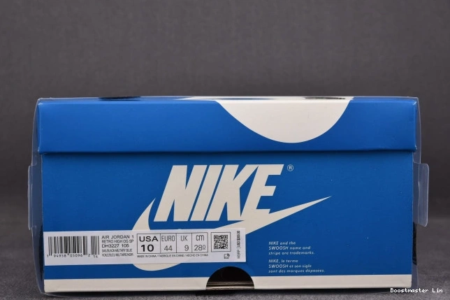 Boostmaster lin DH3227-105 Scott Blue Travis Air Jordan 1 White and 0721